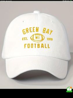 New Embroidered Green Bay Football Baseball Cap 