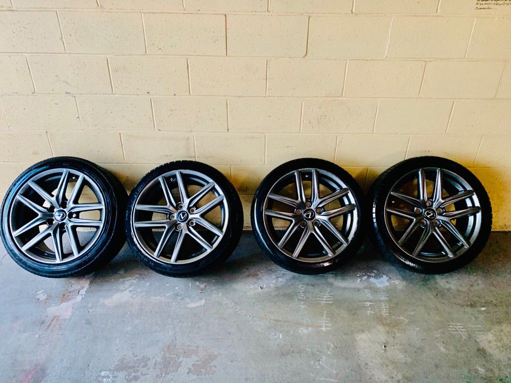 18" rims with tires