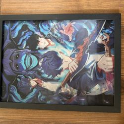 Holographic Solo Leveling Poster 