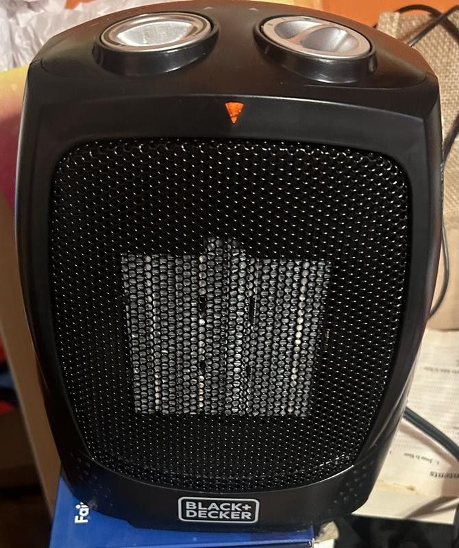 Black And Decker Personal Small Ceramic Space Heater 1500W