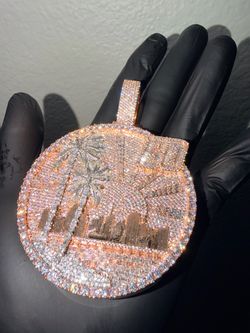 VVS Moissanite (CITY SUNSET) pendant