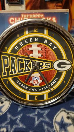 Green Bay Packers clock