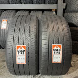 (2) 255/35/19 Michelin 