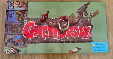 RARE Original 2002 Ghettopoly Board Game – Sealed Vintage Collector Game