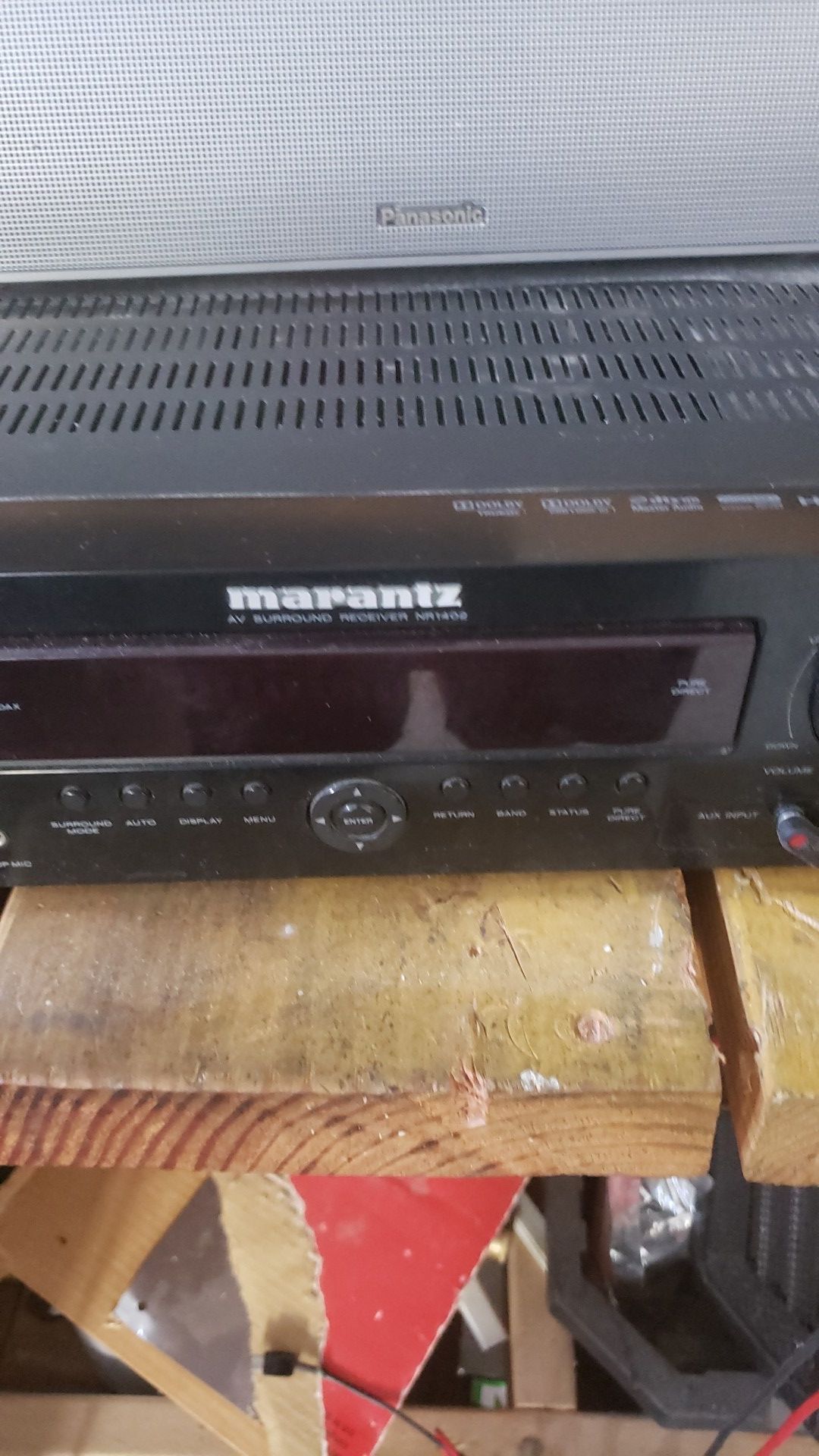 Marantz receiver Sounds Loud
