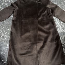H&M Handmade Wool Blend Coat Women's Medium Dark Brown BRAND NEW $199 Retail 