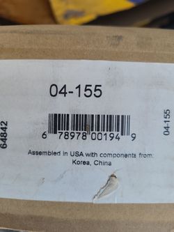 Chevy s10-gmc Sonoma clutch kit 04-155 1996 to 2003 with 2.2 engine, might fit isuzu pick up also