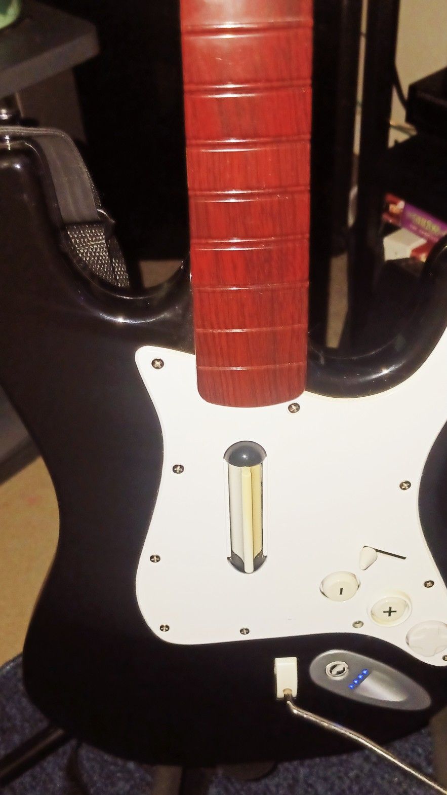 Rockstar And Guitar Hero Guitar For PS2