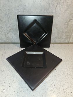Pillar Candle Holder/pair-Partylite