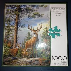 Standing Proud 1000 Piece Deer Puzzle