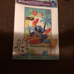 Stitch Backdrop With Props