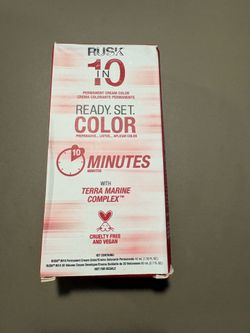 Rusk permanent cream hair color