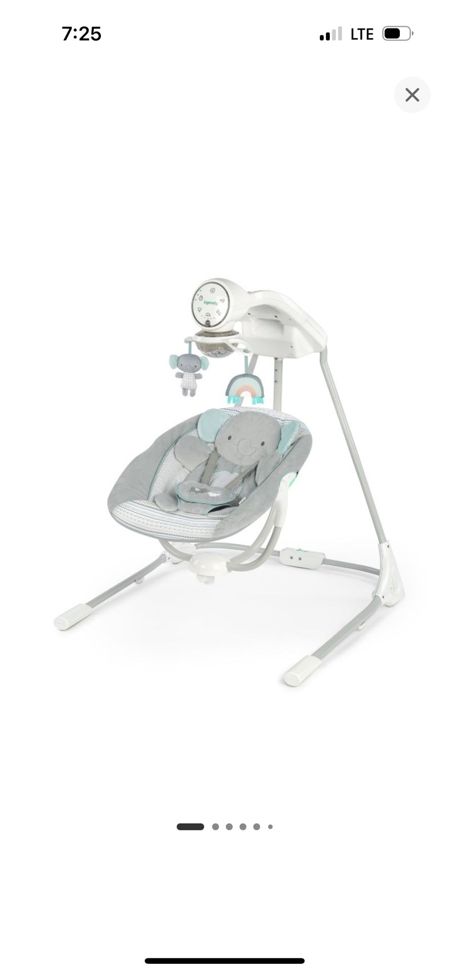 Ingenuity inLighten Baby swing