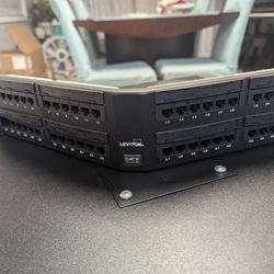 Leviton Cat 6 eXtreme 6+ 2RU 49-port Patch Panel