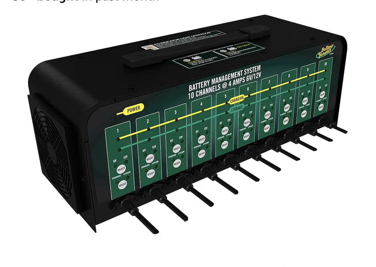 Battery Tender 10 Bank Multibank Charger Brand New
