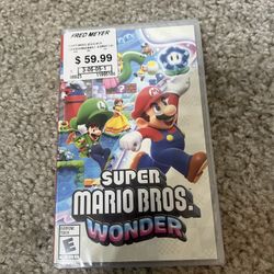 [BRAND NEW] Super Mario Bros Wonder Nintendo Switch Game