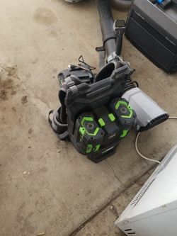 Ego Blower With 2 5ah Batteries