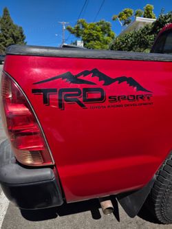 TRD sport decals for your truck 🔥
