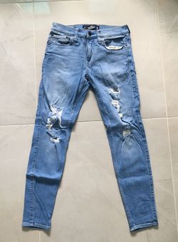 Hollister Ripped Skinny Jeans 28x30
