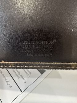 Louis Vuitton Checkbook Cover/planner Cover for Sale in Irving, TX - OfferUp
