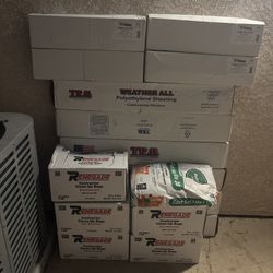 Trash Bags, Plastic , Masking tape