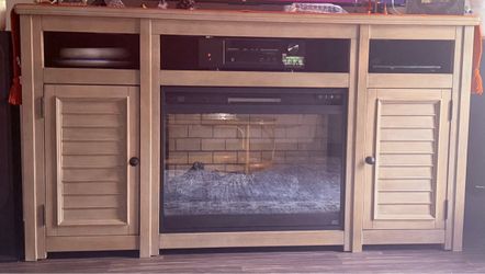 Electric Fireplace TV Stand Console