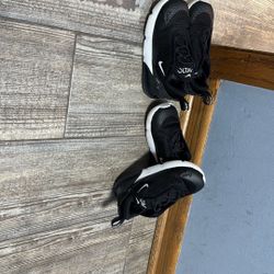 Nike Air Max Kids Shoes – Black & White – Size 10C