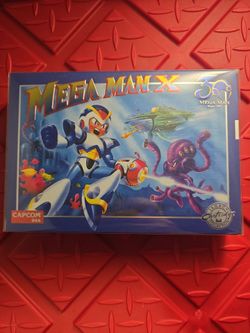 Mega Man X 30th Anniversary SNES WHITE