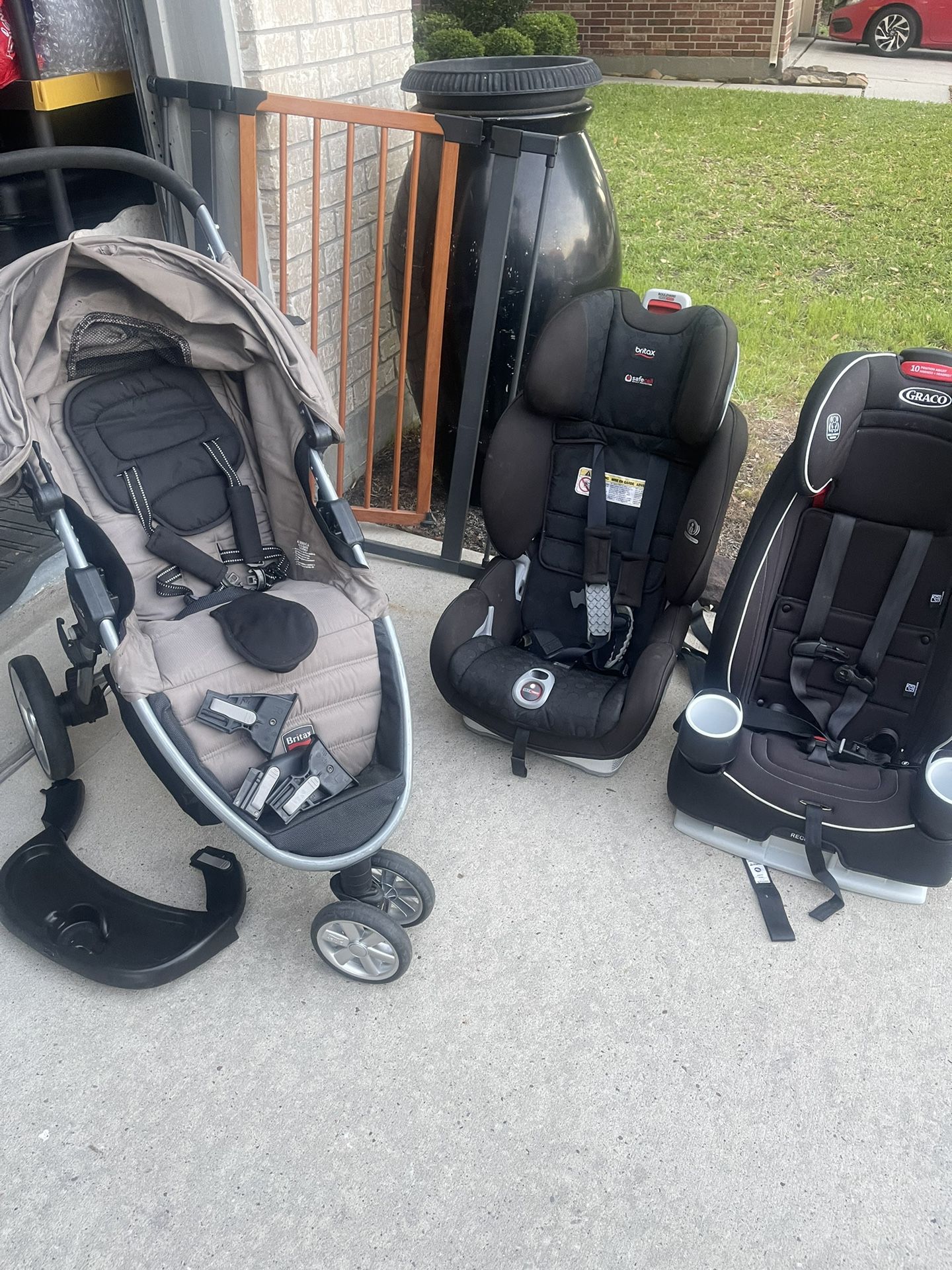 Stroller And Booster Seat 