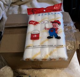 15 Pks Of  4 In Mini Paint Rollers