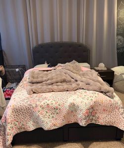 Queen size bed frame