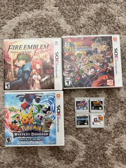 Nintendo 3ds games 35 each