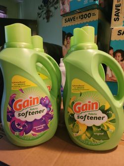 Gain Softener 98 loads..$8 each (cada uno)