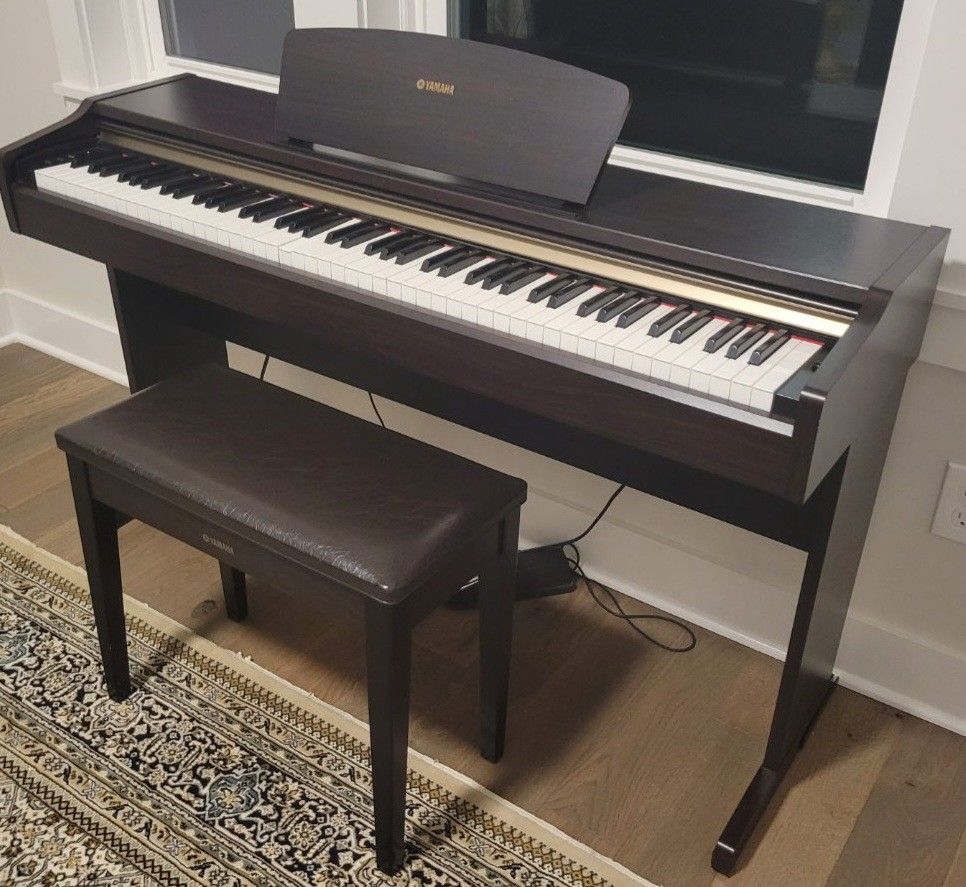Digital Piano with piano bench