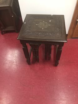 Tables set ( solid wood