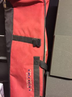 Burton snowboard bag and snowboard