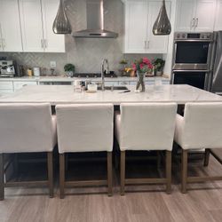 Pottery Barn Counter Stools Like New