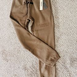 Essentials fear of god wood sweat pants XS