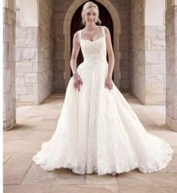 Oleg Cassini Ivory Bridal Gown