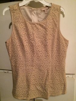 Blouse beige Banana Republic