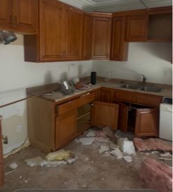 Kitchen cabinets