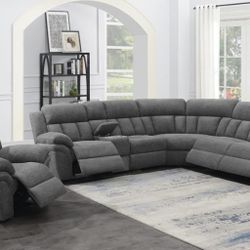 New Sectional Sofa With Recliners