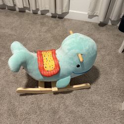 Toddler Whale Rocker