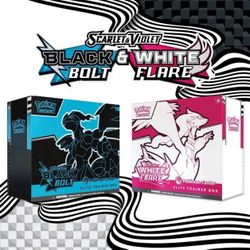Pokemon Center Black Bolt & White Flare ETB