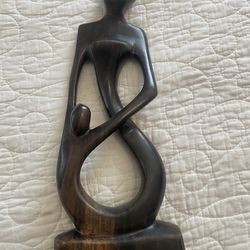 African Art - Ebony Wood Sculpture