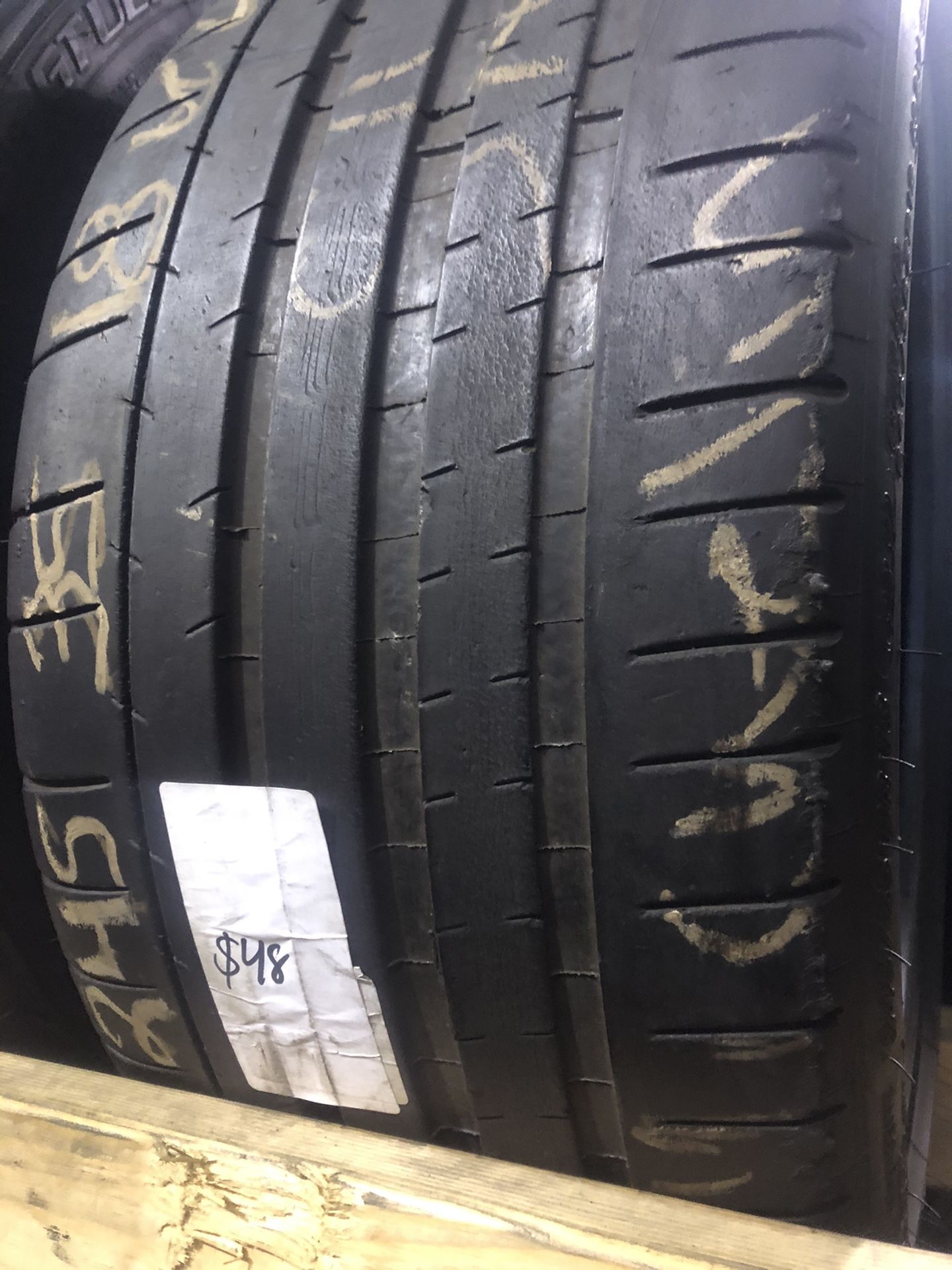 Single (1) Michelin 245 35 19 tire for only $48 with FREE INSTALL!!!