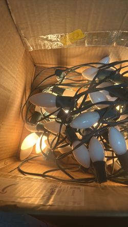 C9 String Lights with Bulbs