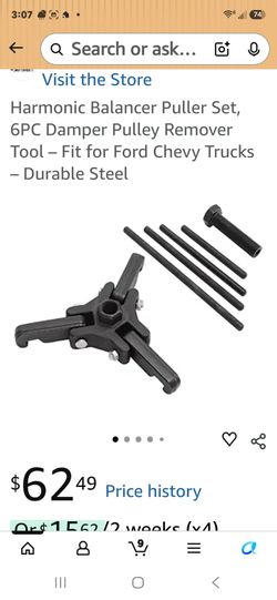 6PC Harmonic Balancer Puller Set