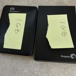 WD & Seagate 1TB Hard Drives