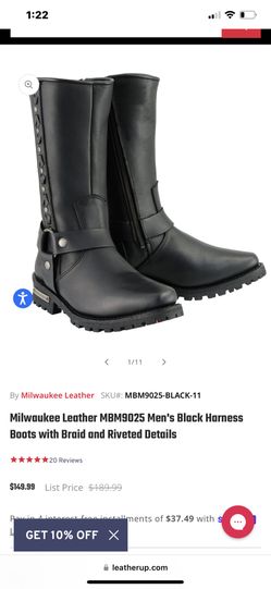 Milwaukee Leather Boots